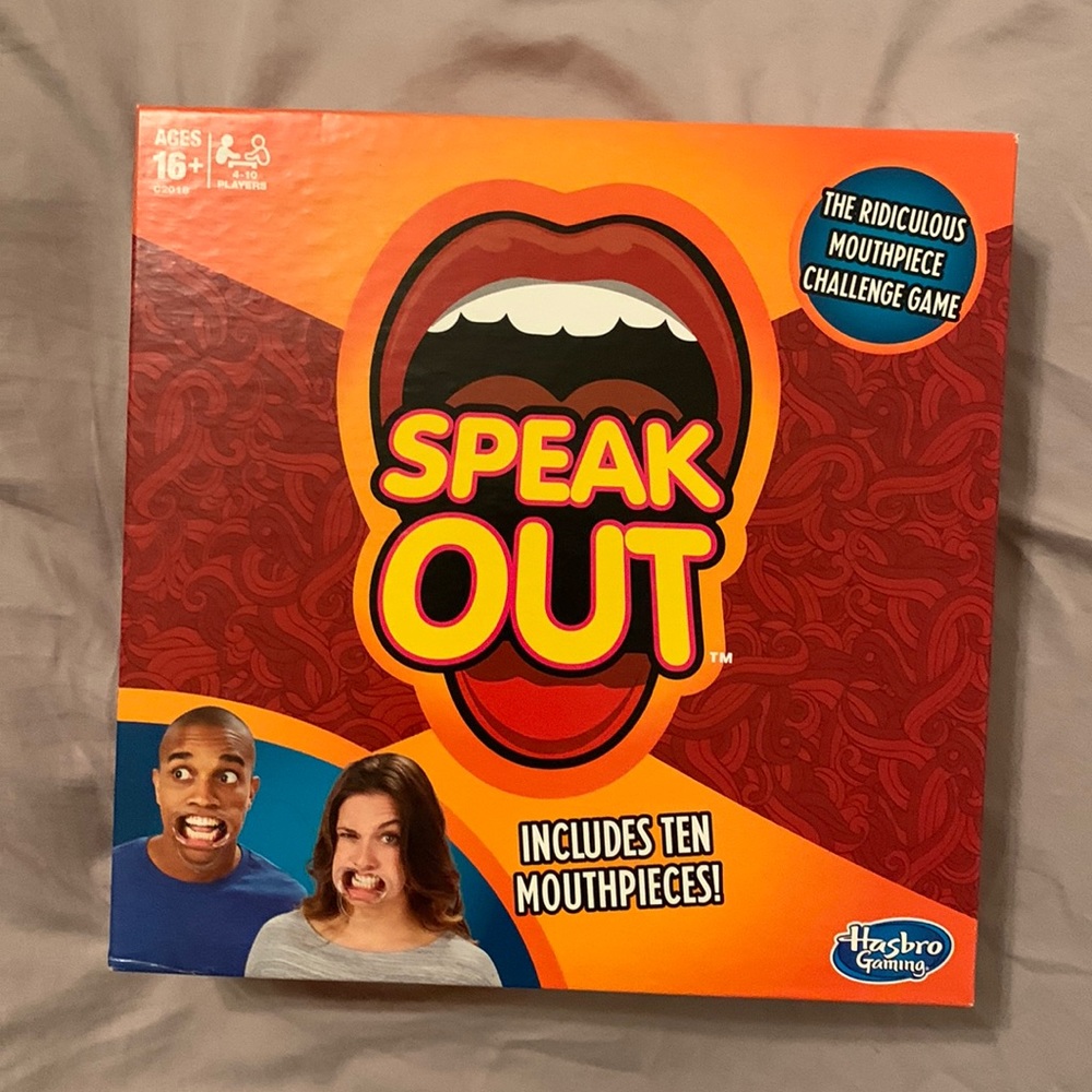 Speak out board game